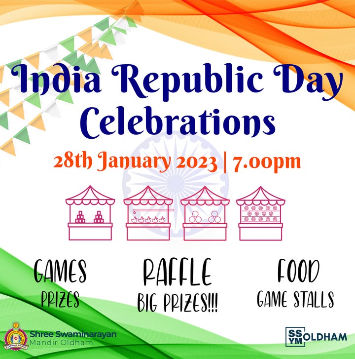 Jay Shree Swaminarayan Come join us on Saturday 28th January and take...