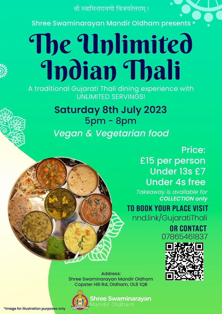 Jay Shree Swaminarayan! Come and join us on Saturday 8th July for a Tr...