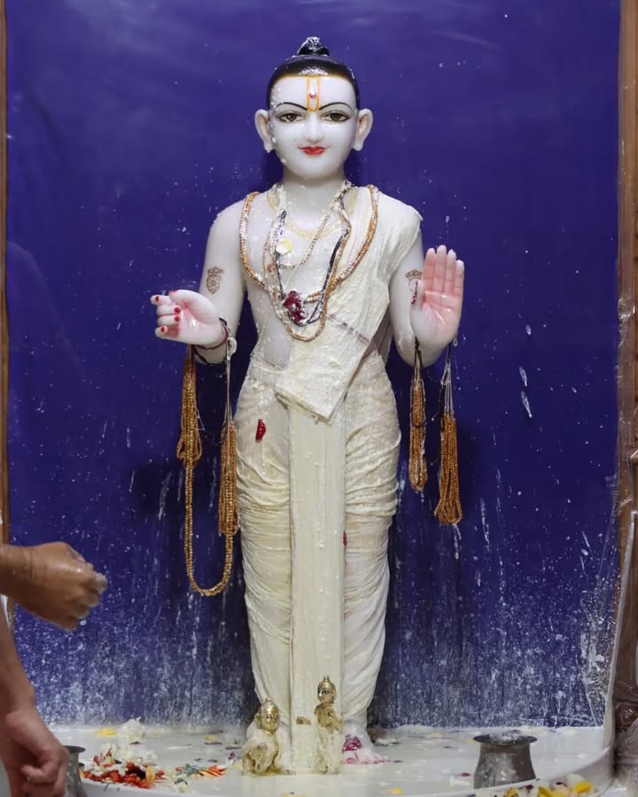 Jay Shree Swaminarayan! Happy 1st Anniversary Ghanshyam Maharaj! ❤️ Th...