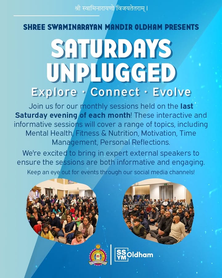Jay Shree Swaminarayan! Join us for our monthly sessions held on the l...