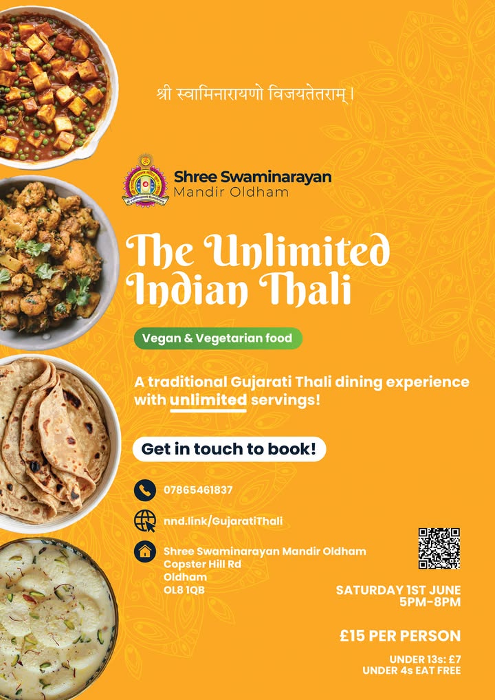 DON'T MISS OUT!! Still time to book your place for our June Thali Nigh...