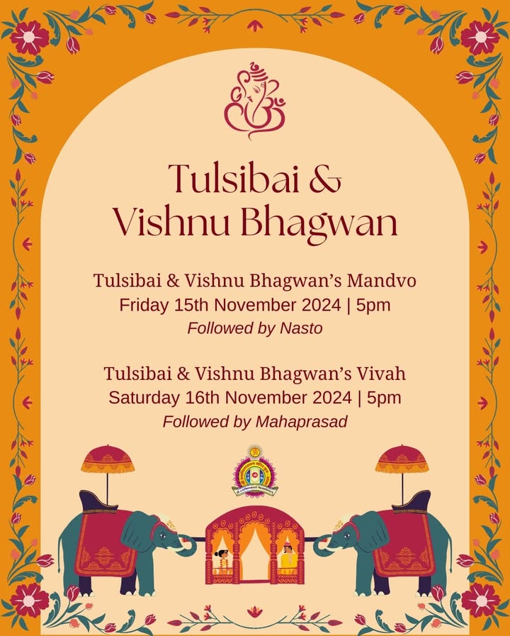Jay Shree Swaminarayan! Tulsi Vivah marks the end of the Diwali Festiv...