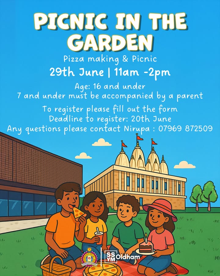 Jay Shree Swaminarayan, Calling all Junior Pizza Chefs! 🍕 Come and joi...