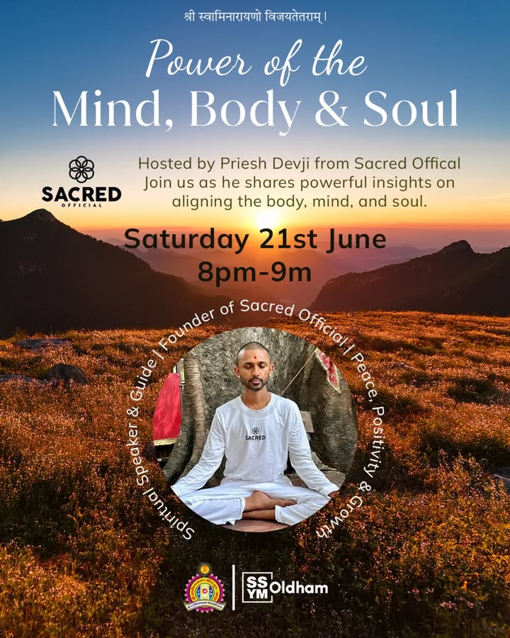 Jay Shree Swaminarayan! Unlock the power of your body, mind, and soul...