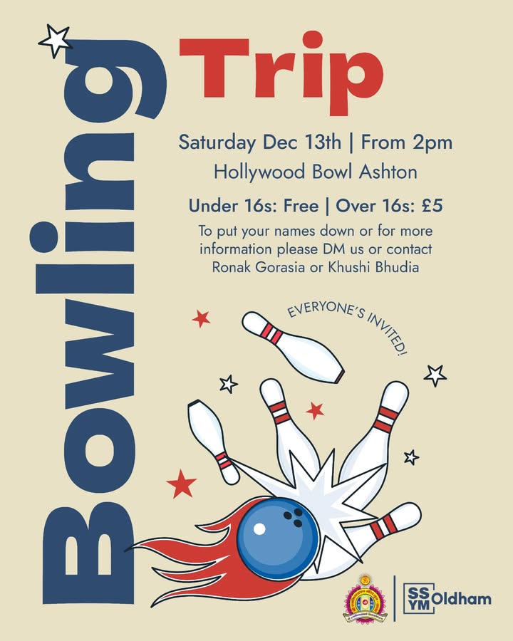 Jay Shree Swaminarayan! Join us for a day out at Hollywood Bowl filled...