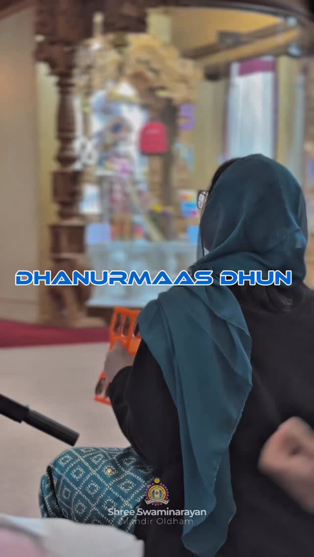 Jay Shree Swaminarayan! This Dhanurmaas, voices, instruments and souls...