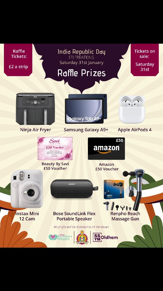 Jay Shree Swaminarayan! Get ready for the biggest prize raffle!! You'l...