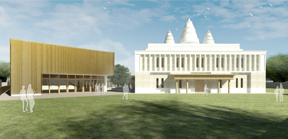 New Mandir vision render