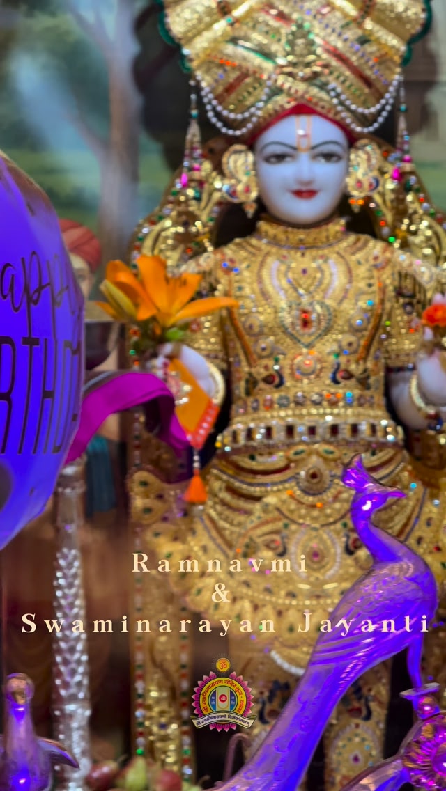 Jay Shree Swaminarayan! Celebrating the divine occasion of the birth o...