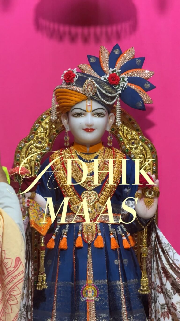 ✨ Adhik Maas 2026 ✨ Jay Shree Swaminarayan! What a truly blessed month...