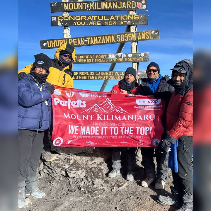 Jay Shree Swaminarayan! 🏔️ KILIMANJARO SUMMIT! 🏔️ A massive congratula...